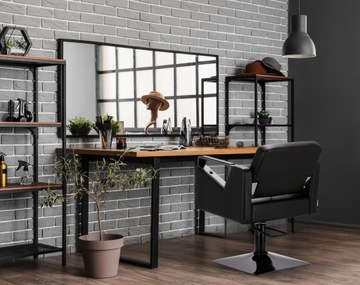 Fotel fryzjerski barberski hydrauliczny do salonu fryzjerskiego Tomas