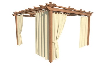Занавес сада террасы для Pergola 155x200