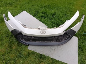 фото thumb №14, Бампер перед переднє toyota chr ch-r ii колір білий 089
