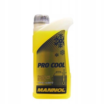 MANNOL PROCOOL -40C/+135C 1л охлаждающая жидкость двигателя