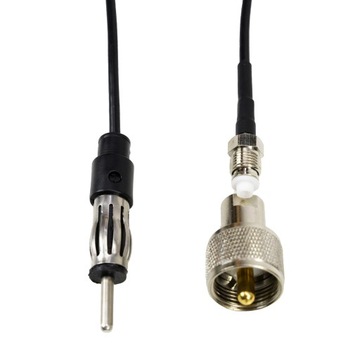 Незаметная антенна CB/FM PNI 49 см + проводка