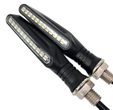 СИГНАЛИ ПОВОРОТА 12x LED ДИНАМИЧЕСКИЕ ПЛАВАЮЩИЕ МОТОЦИКЛЫ QUAD 2 ШТ. 12В ZD59B