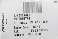 фото thumb №7, Vw bora 1j2 щогла антенний 1j0035849e оригінальний