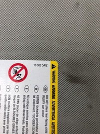 фото thumb №6, Козырёк козырёк левый правый opel zafira c 13302542