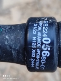 Peugeot 308 t10 1.6 гибрид шланг шланги воды 9822405680 9822405580 Оригинал, фото thumb