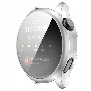 ЧЕХОЛ ИЗ МЕТАЛЛИЧЕСКОГО СИЛИКОНА ДЛЯ HUAWEI WATCH 3 PRO