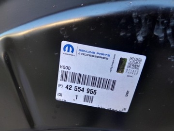 фото thumb №12, Opel mokka x рестайлинг 16- капот перед передняя оригинал