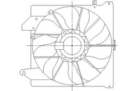 фото thumb №2, Вентилятор радиатора с корпус ford tourneo conn