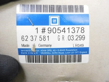 фото thumb №6, Модуль контроллера подушка безопасности opel astra f оригинальный номер 90541378