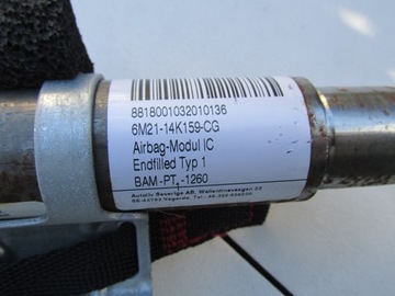 фото thumb №7, Подушка безпеки шторка права ліва s-max mk1 2006 - 2015