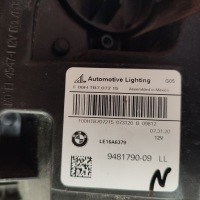 Bmw g05 x5 laser серебристая g06 x6 хорошее состояние европа фара правый Оригинал, фото thumb