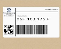 фото thumb №1, Клапан 06h103176f audi q5 q3 a8 rs6 a6 rs7 tt a7 vw beetle jetta