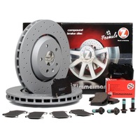 фото thumb №1, Тормозные диски тормозные колодки zimmermann перед opel insignia opc