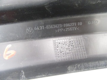 фото thumb №9, Захист фільтра повітря салонного панель під лобовим склом bmw e46