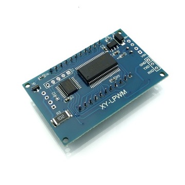 Generator PWM 1Hz-150kHz 3.3V-30V TTL LCD XY-LPWM