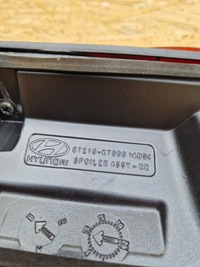 фото thumb №10, Спойлер крышки спойлер hyundai i10 iii