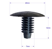 фото thumb №4, 10x клипса обивка защита универсальный renault dacia citroen