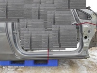 фото thumb №1, Поріг правий блок двигуна передній opel corsa e 3 двері