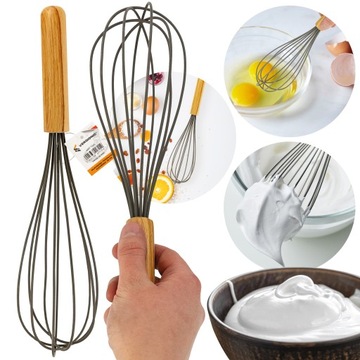 КУХОННАЯ ПШЕНИЧКА EGG WHISPER BAMBOO 30см