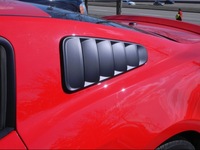 фото thumb №14, Жабри накладки na скло ford mustang 2010-2014