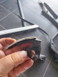 Mercedes r172 slk защита стойка молдинг стекло перед Оригинал, фото thumb