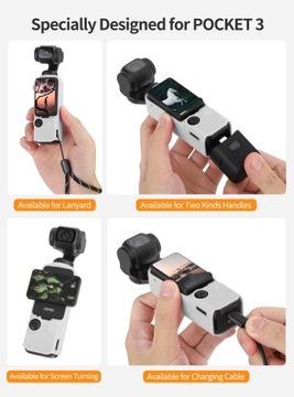 СИЛИКОНОВЫЙ ПРОТИВОЗАЩИТНЫЙ ЧЕХОЛ ДЛЯ DJI OSMO POCKET 3
