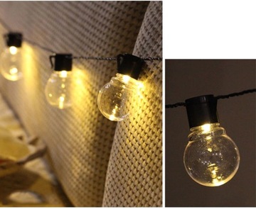 Садовый светильник GIRLAND SOLAR LED WARM WHITE