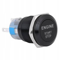 фото thumb №1, Выключатель кнопка переключатель кнопочный 19mm 12v белый диод led