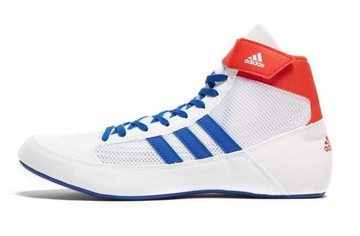 КРОССОВКИ ADIDAS HAVOC BD7129 ТРЕНИРОВОЧНЫЕ БОКСЕРСКИЕ, БЕЛЫЕ, размер 42 2/3