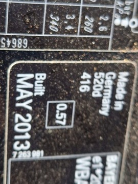 фото thumb №9, Крыло правый переднее bmw f10 f11 416