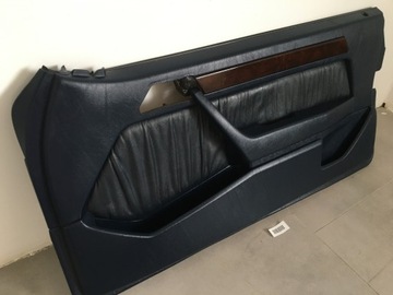 фото thumb №6, Боковина двері правий перед синій mercedes w124 c124 купе a124 cabrio