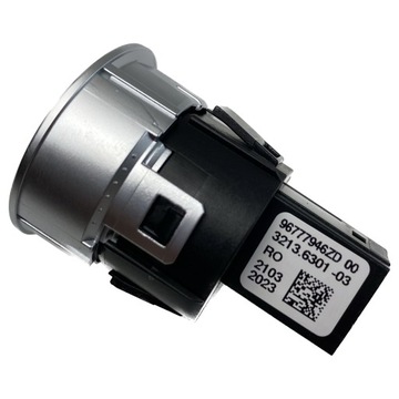 фото thumb №3, Кнопка выключатель старт сплав citroen c4 оригинал 96777946zd