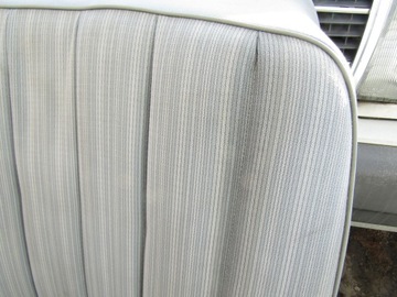 фото thumb №9, 8 mercedes w124 sedan сірий диван задня спинка 85-88 вузька планка