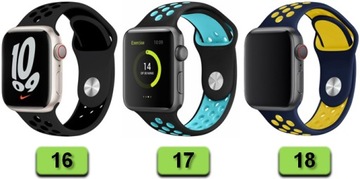 РЕМЕНЬ ДЛЯ Apple WATCH 1 2 3 4 5 6 7 8 9 SE 38MM 40MM 41MM НА ВЫБОР 24 ЦВЕТА |