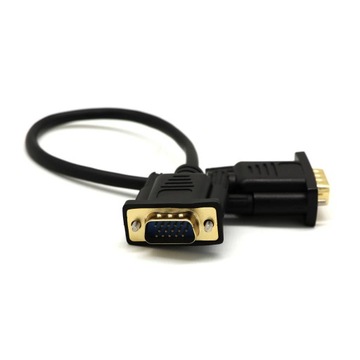 15-контактный короткий видеоудлинитель VGA, штекер