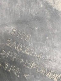 фото thumb №8, Bmw 5 g60 g61 m набор подкрылок треугольник перед передние правое 5a036d4