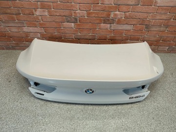 фото thumb №11, Кришка зад задня кришка багажника bmw 8 g16 a96 mineral білий