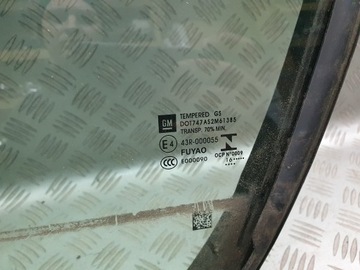 фото thumb №2, Стекло дверь левая передняя прокладка хром astra k