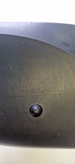 фото thumb №7, Дзеркало ліва granatowe 9 pin оригінальний номер 026098 renault laguna 3 iii