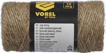 Джутовый шпагат упаковочный 10дкг - VOREL 69631