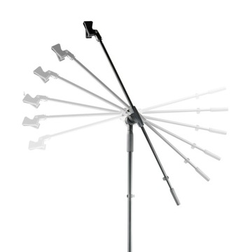 Микрофонная стойка с ручкой SM007T 95-155см