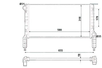 фото thumb №2, Радиаторов fiat doblo 1,2 1,6b nrf