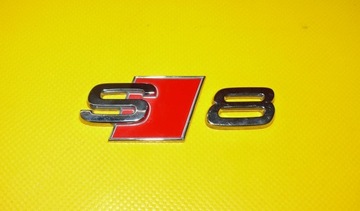 фото thumb №1, Логотип емблема кришки багажника s8 audi a8 s8 d2 рестайлінг 99-02 оригінал