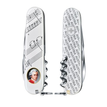 Victorinox 1.3603.7E30, Спартанский карманный нож, 91 мм, 12 функций, Моцарт