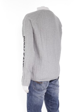 DKNY bluzka bawełna napisy R. L