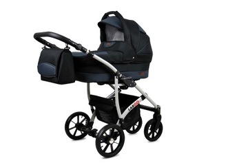 ДЕТСКАЯ КОЛЯСКА LARGO 4в1 АЛЮМИНИЙ + БАЗА ISOFIX