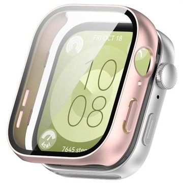 2w1 ETUI + SZKŁO HARTOWANE DO HUAWEI WATCH FIT 3, OBUDOWA CASE ETUI 360°