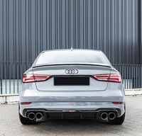 фото thumb №8, Спойлер na крышка audi a3 s3 8v 13+ чёрный блеск