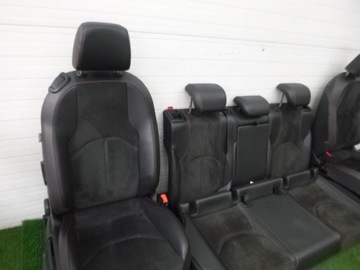 фото thumb №7, Seat leon fr iii 12-20 3d fr сиденья диван комплект подогрев алькантара eu