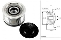 фото thumb №2, Колесо ременное генератора renault ina